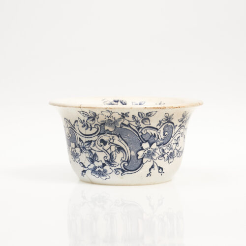 Cuenco porcelana dibujo azul