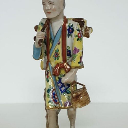 Figura pastor porcelana oriental