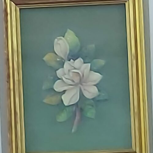 Cuadro tridimensional magnolia