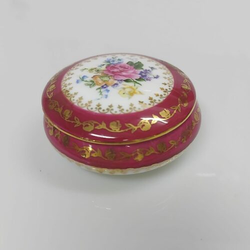 Caja de porcelana de Limoges